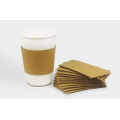 Manga de la taza impresa de papel desechable para café caliente